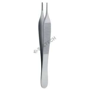 wald Delicate Dissecting Forceps, Smooth Tip (STR), 1.7 mm, 12 cm
