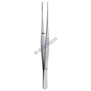 Semken Delicate Dissecting Forceps, 1 mm, STR / CVD, 12.5 cm – 15 cm
