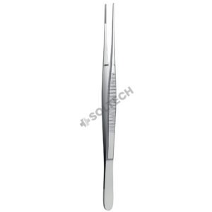 Brain Delicate Dissecting Forcep – STR, 1 mm, 17.5 cm (7")