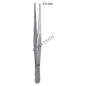 Ochsner Suture Dissecting Forceps, STR, 2.5 mm, 14.5 cm (5 3/4")