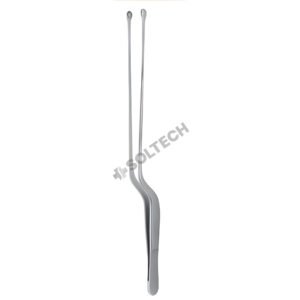Adson Bayonet-Shaped Pituitary Dissecting Forceps, STR, 6 mm, 23 cm (9")