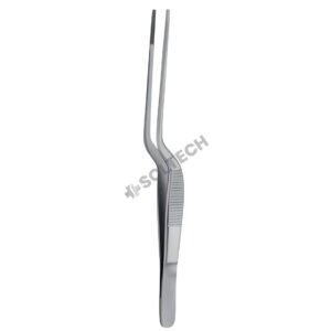 Lucae Bayonet-Shaped Ear Dressing Forcep – 1 mm / 2 mm, 14 cm (5 1/2")
