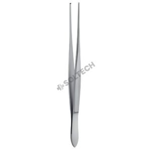 Cushing Delicate Tissue Forcep – STR, 1.8 mm, 18 cm (7")