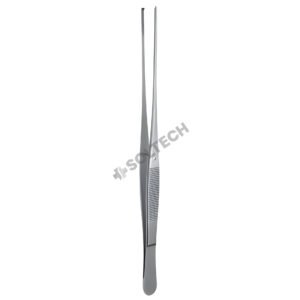 Brophy Delicate Tissue Forceps – STR / CVD, 2 mm, 20 cm (8"), 1:2