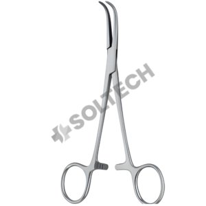 Coller-Crile Hemostatic Forcep, Curved (CVD), 16 cm (6 1/4") Surgical Vessel Clamp