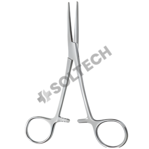 Dixon-Lovelace Hemostatic Forcep – Straight (STR), Cross Serrated, 16 cm (6 1/4") Surgical Vessel Clamp – 1:2 Ratio