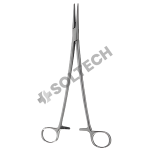 Zenker Ligature Forceps CVD – Slightly & Strongly Curved, 29.5 cm (11½") Surgical Instrument
