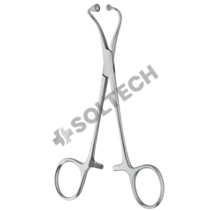Towel Forceps for Paper Tissue — Surgical Tissue & Draping Clamp (11–14 cm / 4¼"–5½")