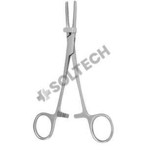 Tubing Forceps with Safety Guard — Surgical Tube & Line Clamp (15–20 cm / 6"–8")