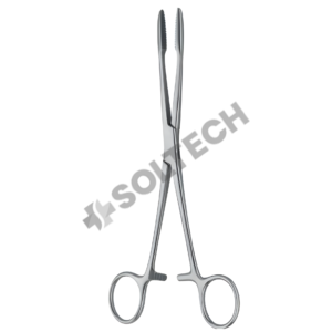 Gross-Maier Dressing Forceps — Straight & Curved, With or Without Ratchet (20 cm / 8")