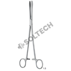 Collin Cotton Swab Forceps, Straight (STR) – 25 cm / 10" Surgical Instrument