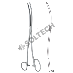 Bozemann-Douglas S-CVD Cotton Swab Forcep 26 cm – Precision Surgical Instrument 10 1/4"