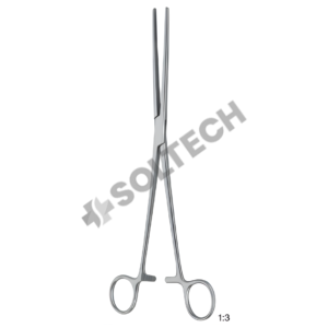 Bozemann STR Dressing Forcep 26 cm – Precision Surgical Instrument 10 1/4" (1:3 Ratio)