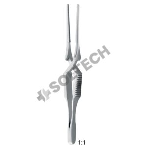 Diethrich Bulldog Clamp – 4.9 cm, 5.3 cm & 5.6 cm | 8 mm, 12 mm & 16 mm Jaw | 1:1 Ratio Surgical Instrument