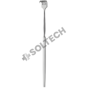 Standard Wound & Trachea Retractor – Sharp & Blunt, Single to Tetra Prong, 16.5 cm (6 1/2") Surgical Instrument