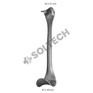 Goelet Retractor – 30×31 mm / 37×40 mm Dual Blade | 19 cm (7½") | Double-Ended Surgical Retractor