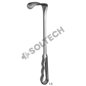 Green Retractor 24 cm (9½") – Fenestrated Blade Thyroid and Soft Tissue Retractor