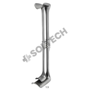 Richardson-Eastman Retractor Double-Ended Stainless Steel Hand-Held Retractor Available in 25 cm & 27 cm Lengths