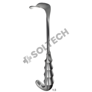 Richardson Retractor 24 cm (9½") Stainless Steel Hand-Held Retractor Available in 5 Blade Sizes