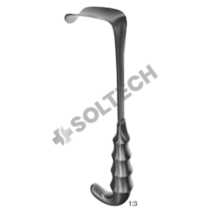 Kelly Retractor 25 cm (10") Deep Cavity Abdominal Retractor Available in 4 Blade Sizes
