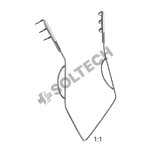 Parsonnet Self-Retaining Retractor, Epicardial Heart Retractor