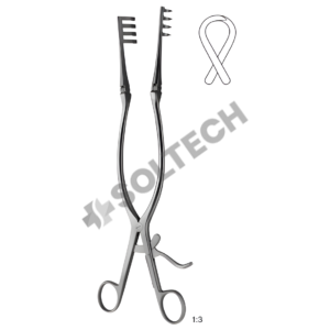 Beckmann-Adson (Standard) Self-Retaining Retractor 31 cm