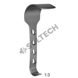 Denis-Brown Abdominal Retractor Blade 40 x 40 mm