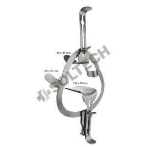 O'Connor Abdominal Retractor System Adjustable Frame with Central Blades