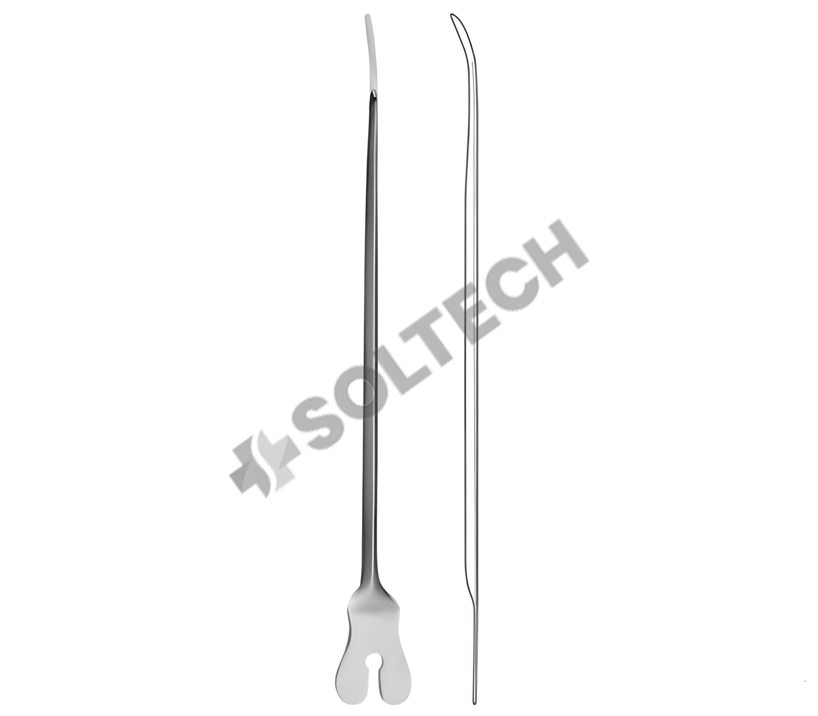 Nelaton Grooved Director 16 cm (6 ¼") Curved - Image 1